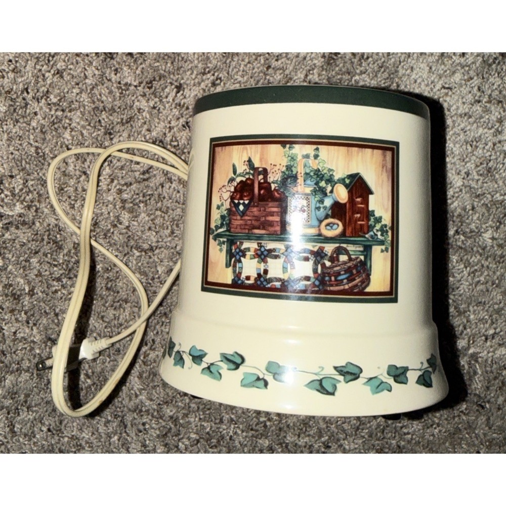 Crazy Mountain Fresh Picked Apples  Large Jar Candle Electric Warmer Cottagecore